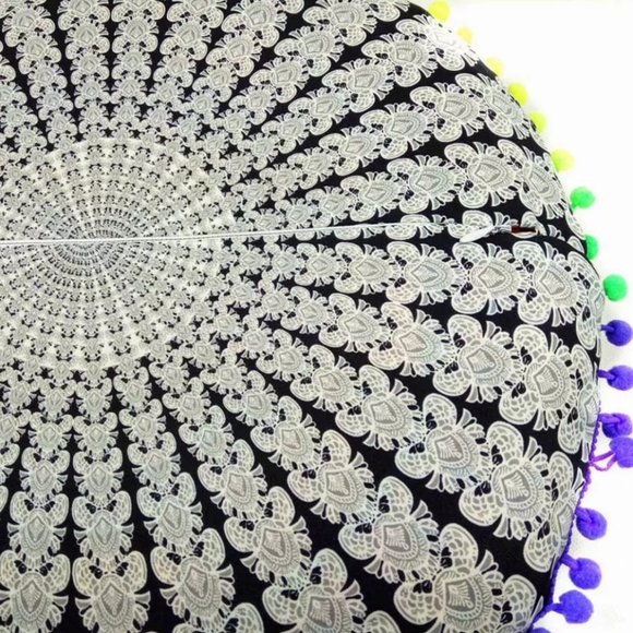 Floor Pillow Pouf Cover - Picture 2 of 4